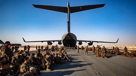 Us Troops Leave Afghanistan Marking End Of Military Operations On Air