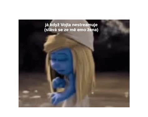 Smurfette Turning Emo Animated  Maker Piñata Farms The Best Meme