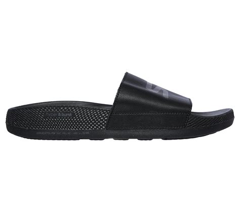 Skechers Black Hyper Slide Mens Slide In Sandal Style Id 220230 India