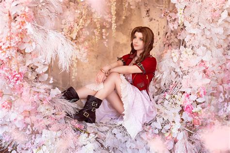 Aerith Gainsborough Helly Von Valentine Final Fantasy Vii Akai Hentai