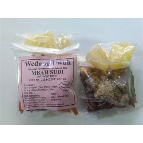 Jual Wedang Uwuh Mbah Sudi Jogja Asli Wedang Uwuh Imogiri Wedang Uwuh