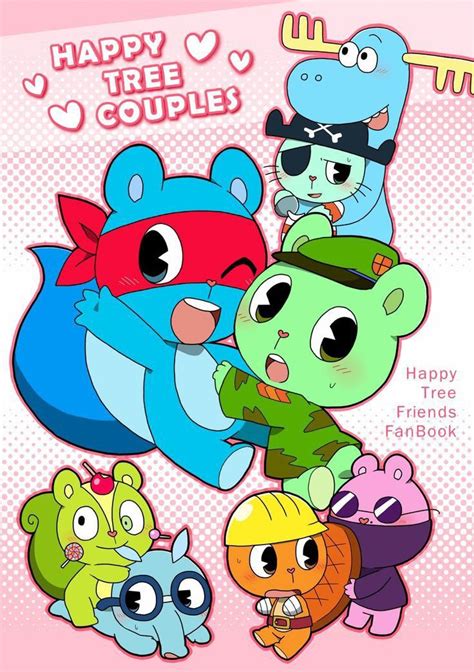 Petunias Htf Anime Happy Tree Friends Flippy Three Friends Cringe