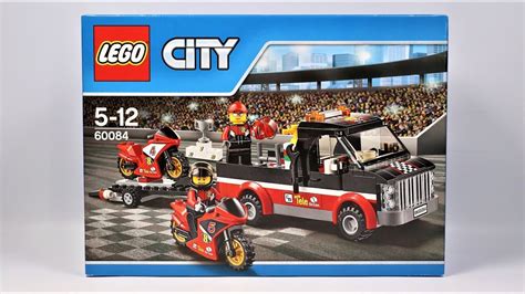 Lego City Great Vehicles Racing Bike Transporter Speed Build