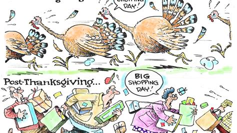 Granlund cartoon: Thanksgiving