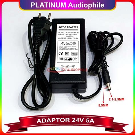 อะแดปเตอร์ 24v 5a Ac Dc 24v 5a Shopee Thailand