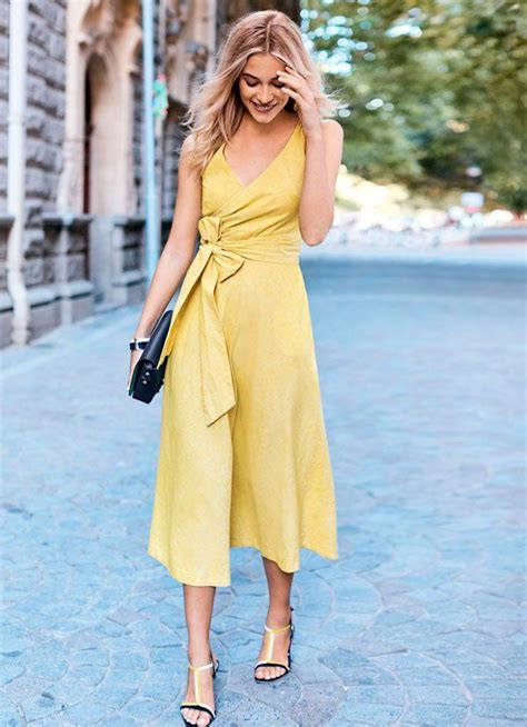 Vestidos Estilosos Para N O Passar Calor No Office Look Steal The Look