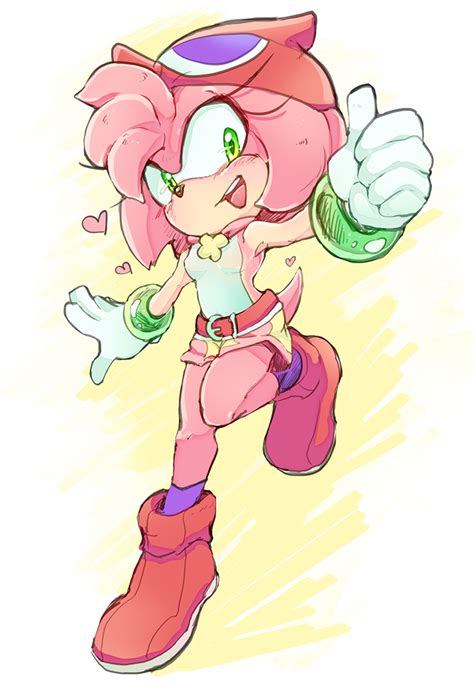 The Big Imageboard Tbib 2016 Amy Rose Anthro Clothing Female Hedgehog Mammal Solo Sonic