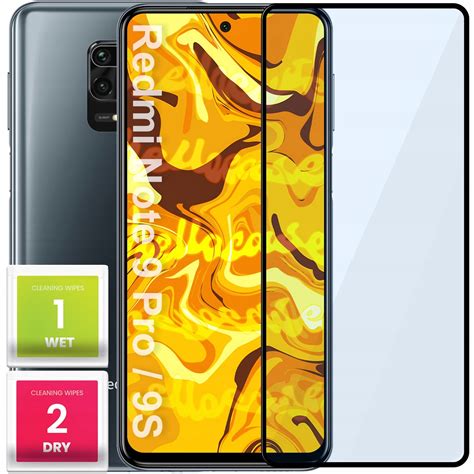 SZKŁO HARTOWANE DO XIAOMI REDMI NOTE 9 PRO 9S PEŁNE NA CAŁY EKRAN