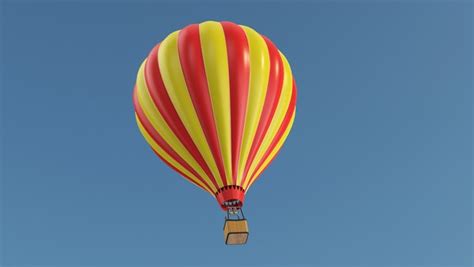 3d Hot Air Balloon Collection Turbosquid 1830238