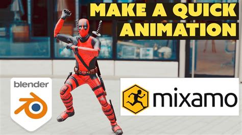 EASY Animation With Mixamo And Blender YouTube