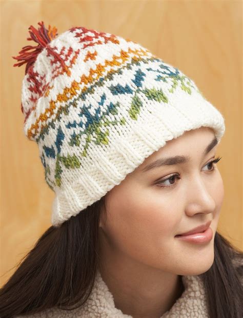 Fair Isle Hat Free Pattern Web Seamless Fair Isle Hat Printable