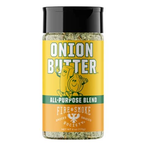 Fire And Smoke Society® Onion Butter™ All Purpose Seasoning 6 Oz Frys