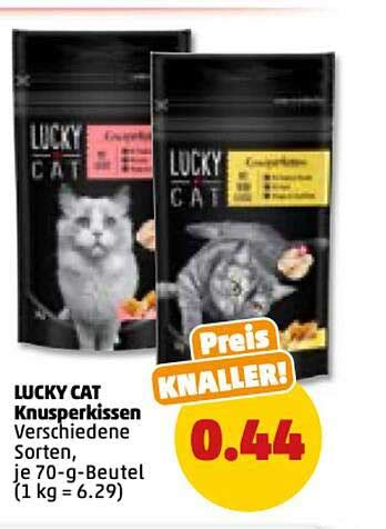 Lucky Cat Knusperkissen Angebot Bei Penny Prospekte De