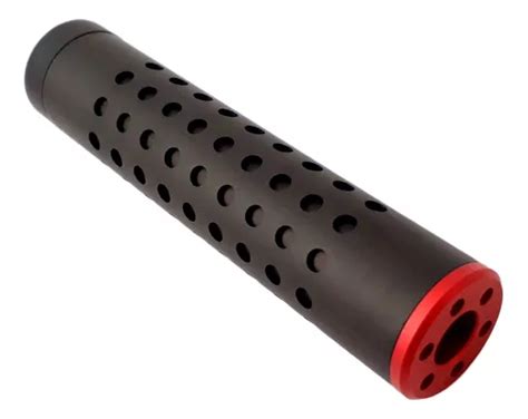 Supressor Silenciador Furado Airsoft 31x150mm Ros Esq Full Frete grátis