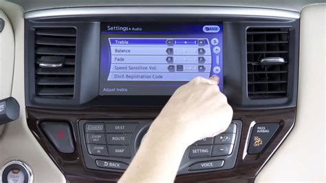 Nissan Pathfinder Control Panel And Touch Screen Overview Youtube