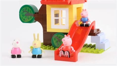 Peppa Pig Tree House Construction Set LEGO - YouTube