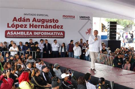 Destaca Adán Augusto la unidad que prevalece en Morena y se compromete