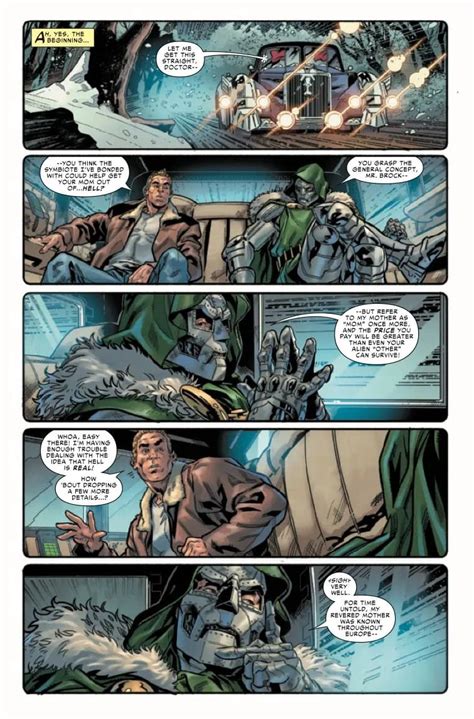 Venom Lethal Protector Ii Preview Venom Vs Doctor Doom