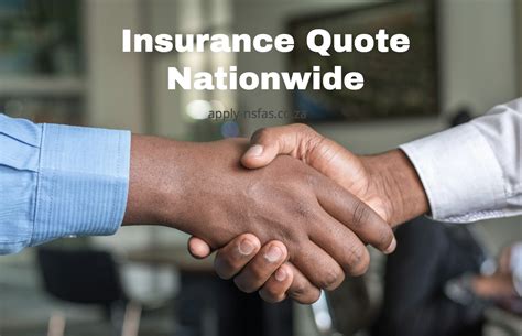 Insurance Quote Nationwide Za