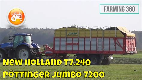 New Holland T P Ttinger Jumbo Forage Wagon Youtube