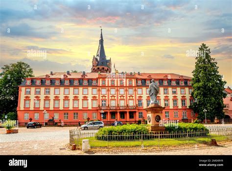 town  eberbach germany stock photo alamy