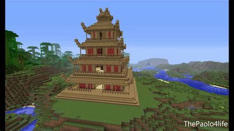 Minecraft Chinese Temple Youtube