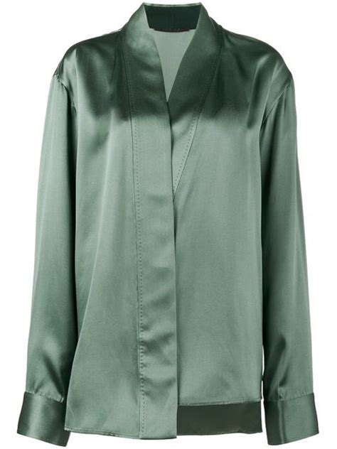 Haider Ackermann Sleeveless Blouse With Shawl Collar Sleeveless