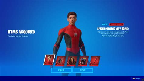 How To Get Spider Man No Way Home Skin Fortnite YouTube