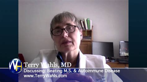 Beating Ms And Neurological Diseases With Terry Wahls Md Youtube