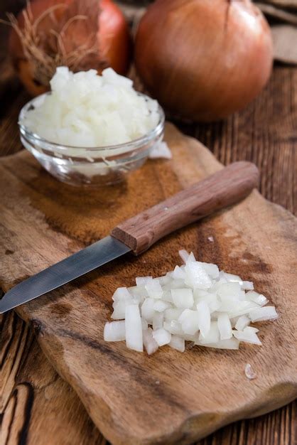 Premium Photo Fresh Onions White