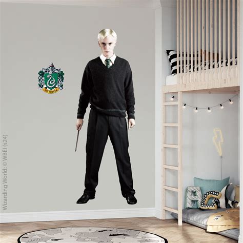 Harry Potter Wall Sticker Draco Malfoy Cut Out Wall Decal Wizarding