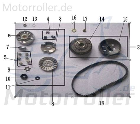 Jonway Florett 2 0 50 City Keilriemen 50ccm 2Takt 23100 EQ5B 9000