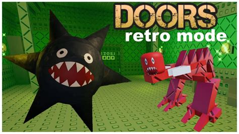 Surviving Doors Retro Mode Roblox Youtube