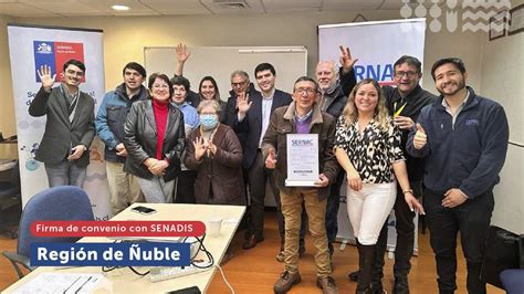 Uble Firma Convenio De Colaboraci N Con El Servicio Nacional De La