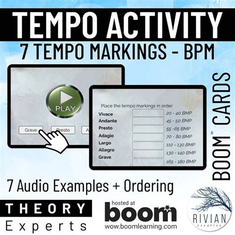 an advertisement for the upcoming video game, tempo activity 7 tempo ...