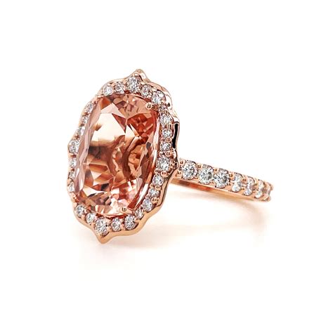 Morganite Ring Rose Gold | blingadvisor.com