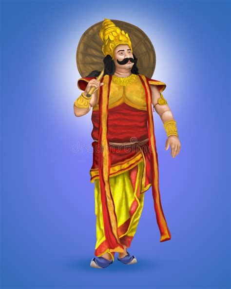 King Mahabali Stock Illustration Illustration Of Culture