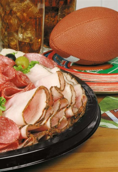 Deli Platter Super Bowl Prepared Food Photos Inc