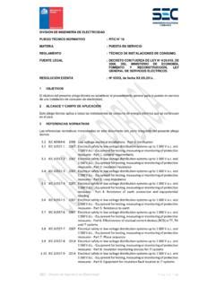 DIVISIÓN DE INGENIERÍA DE ELECTRICIDAD PLIEGO TÉCNICO divisi 211