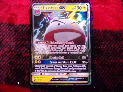 Electrode GX 48 168 Ultra Rare Pokémon Celestial Storm TCG NEAR MINT