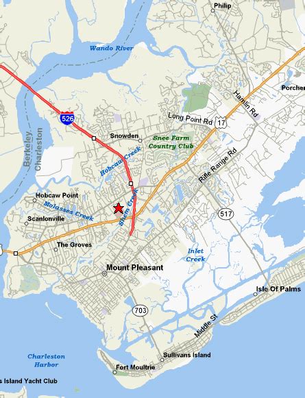 Mount Pleasant Zip Code Map Map