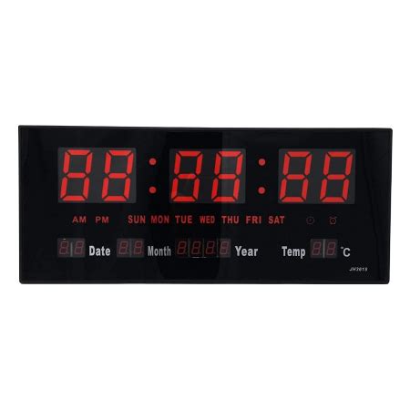 Jh Digital Red Led Wall Clock Price In Bangladesh Bdstall