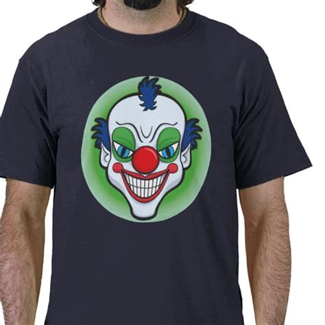 Creepy Clown T Shirt Doodle Dojo