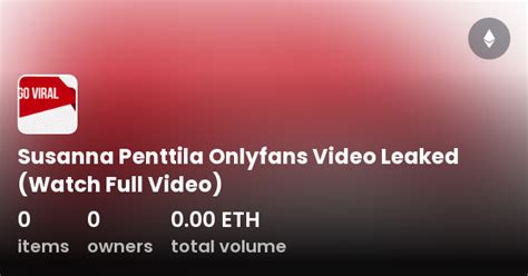 Susanna Penttila Onlyfans Video Leaked Watch Full Video Collection