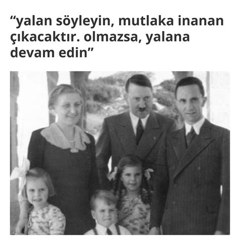 Politikaloji On Twitter Nazi Propaganda Bakan Goebbels Ayn