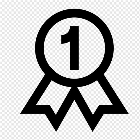 Computer Icons Medal Award One Angle Ribbon Text Png Pngwing