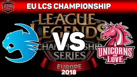 EU LCS Summer 2018 Week 4 Day 1 ROCCAT Vs Unicorns Of Love FULL