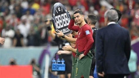 Piala Dunia 2022 Ronaldo Cetak Sejarah Baru Dari Bangku Cadangan