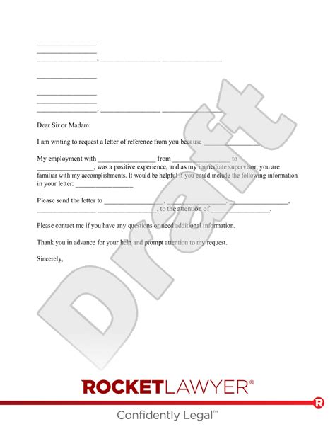 Reference Request Letter Template Free Infoupdate Org