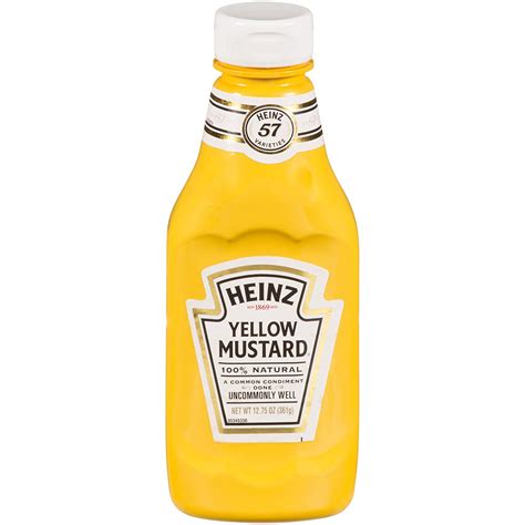 Heinz Yellow Mustard 12 75oz Massy Stores Guyana